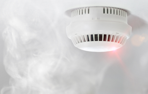 Do smoke detectors detect vape