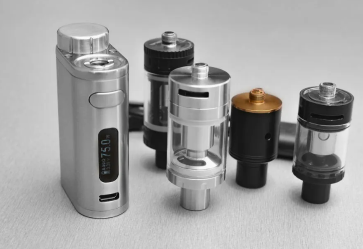 What are the three types of electronic cigarette atomizers