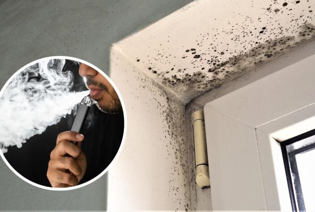 Can vaping indoors cause mold